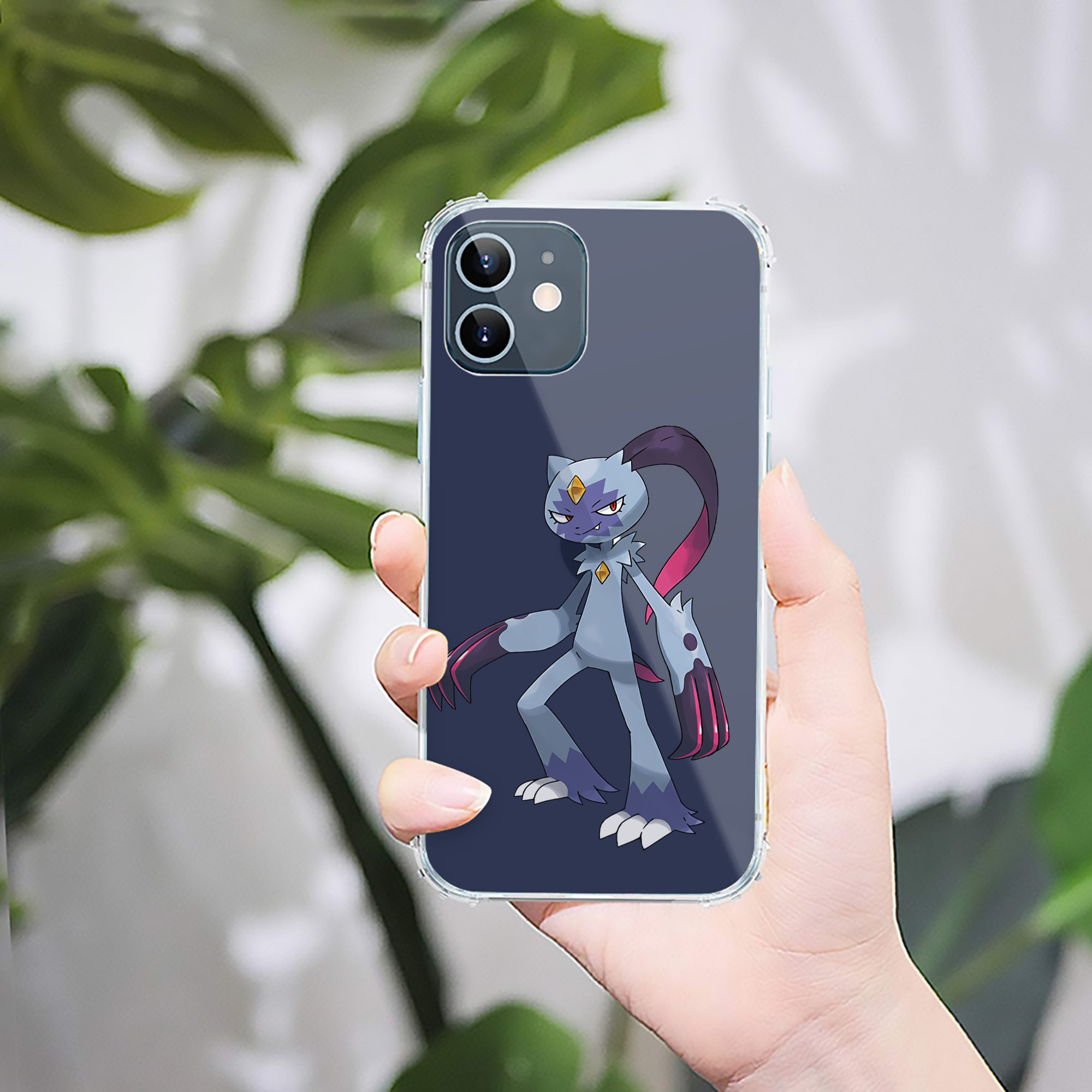 （画像用） ポケットモンスター Pokémon 【iPhone 12シリーズ対応】透明スマホケース（クリアソフトケース）